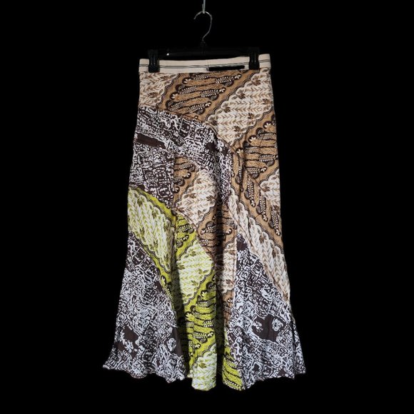 Anthropologie Tiny Cotton Floral Skirt Folded - Picture 4 of 11